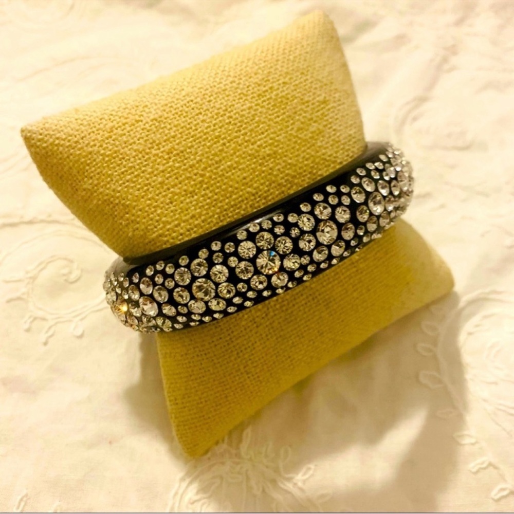 Nordstrom | Bracelet | Resin/Acrylic Cuff with Austrian Crystals